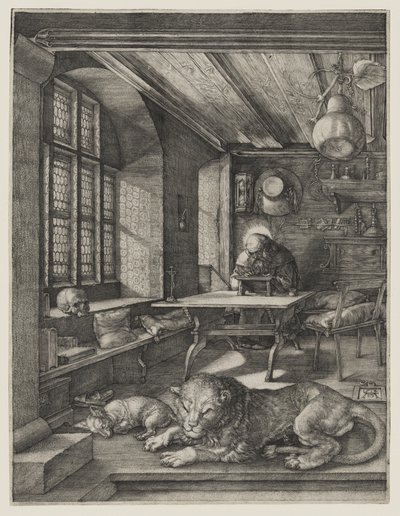 Saint Jerome in His Study by Albrecht Dürer