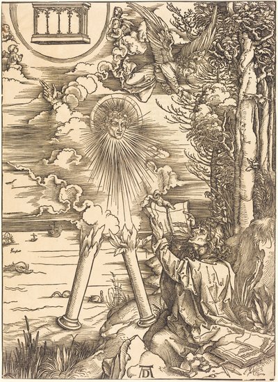 Saint John Devouring the Book by Albrecht Dürer