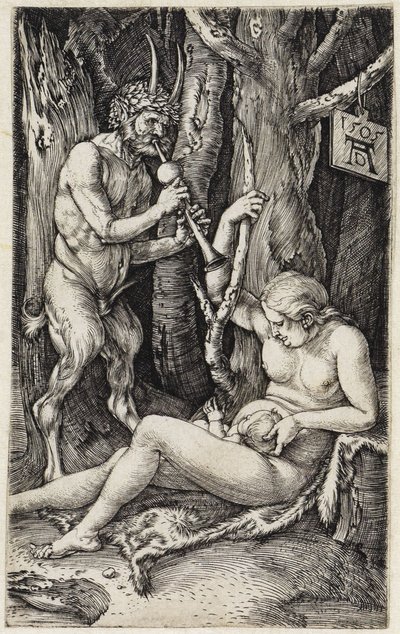 Satyr and Nymph (The Satyr Family) by Albrecht Dürer