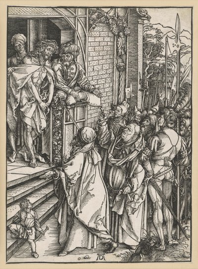 Exhibition of Christ (Great Passion) by Albrecht Dürer