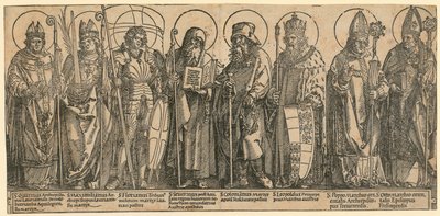 Patron Saints of Austria by Albrecht Dürer