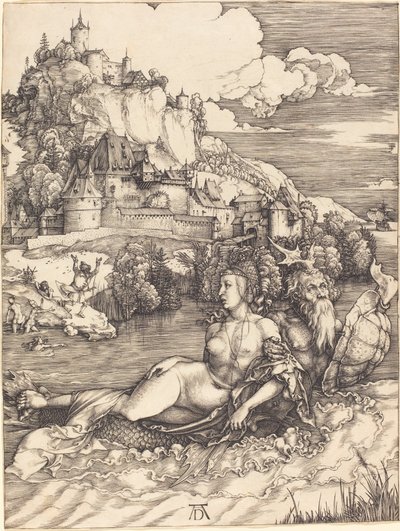 Sea Monster ("Das Meerwunder") by Albrecht Dürer