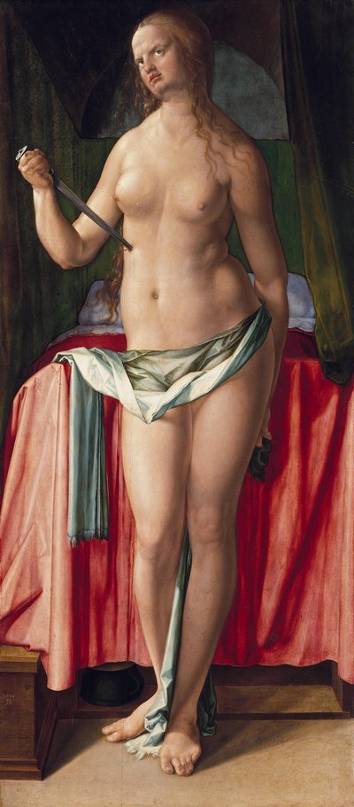 Suicide of Lucretia by Albrecht Dürer