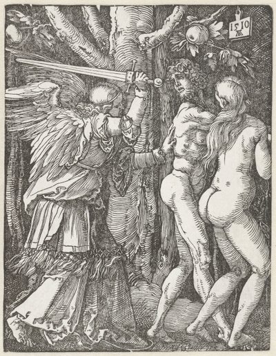 Expulsion from Paradise by Albrecht Dürer