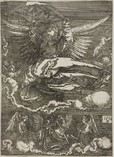 Sudarium Spread Out by an Angel by Albrecht Dürer
