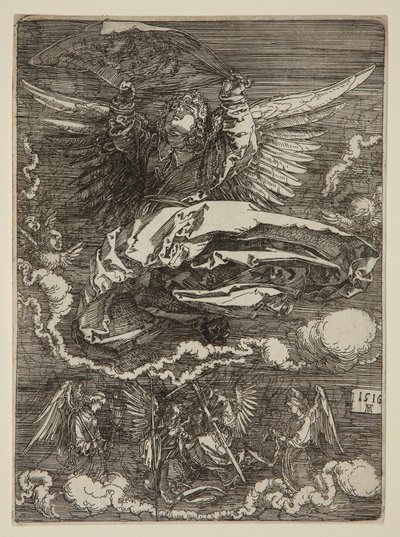 Sudarium Spread out by an Angel by Albrecht Dürer
