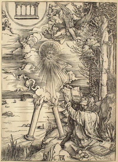 The Apocalypse: Saint John Devouring the Book by Albrecht Dürer