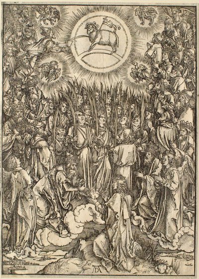 The Apocalypse: The Adoration of the Lamb by Albrecht Dürer