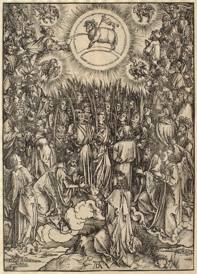 The Apocalypse: The Adoration of the Lamb by Albrecht Dürer