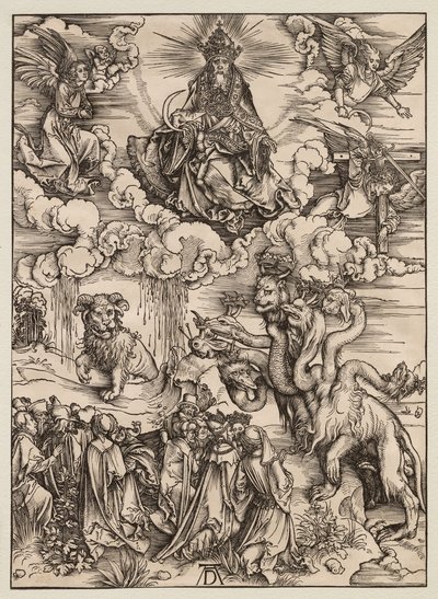 The Apocalypse: The Beast with Two Horns Like a Lamb by Albrecht Dürer