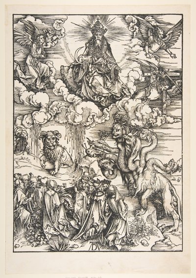 The Beast with Two Horns Like a Lamb, from The Apocalypse by Albrecht Dürer