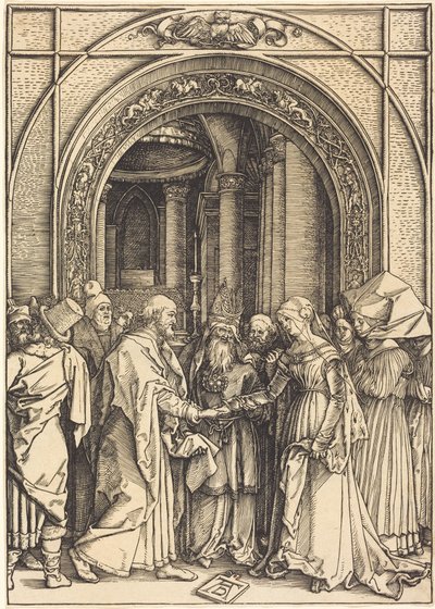 The Betrothal of the Virgin by Albrecht Dürer