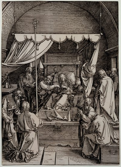The Death of the Virgin by Albrecht Dürer