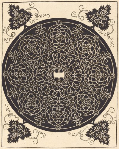 The Fifth Knot (with a six-pointed white shield) by Albrecht Dürer