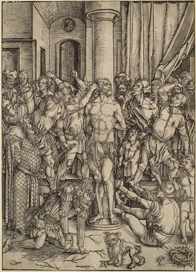 The Great Passion: The Flagellation by Albrecht Dürer
