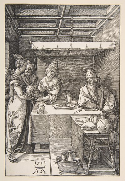 The Head of Saint John the Baptist Brought to Herod by Albrecht Dürer