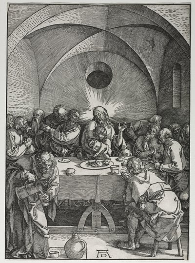 The Large Passion: The Last Supper by Albrecht Dürer
