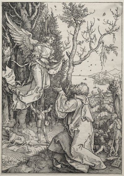 The Life of the Virgin: Joachim and the Angel by Albrecht Dürer