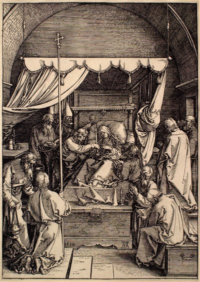 The Life of the Virgin: The Death of the Virgin by Albrecht Dürer
