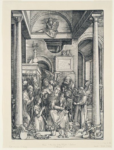 The Life of the Virgin: The Glorification of the Virgin by Albrecht Dürer