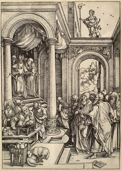 The Life of the Virgin: The Presentation of the Virgin in the Temple by Albrecht Dürer