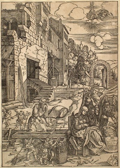 The Life of the Virgin: The Sojourn of the Holy Family in Egypt by Albrecht Dürer