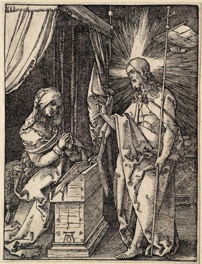 The Little Passion: Christ Appearing to His Mother by Albrecht Dürer
