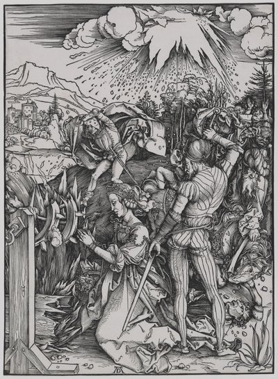 The Martyrdom of St. Catherine by Albrecht Dürer