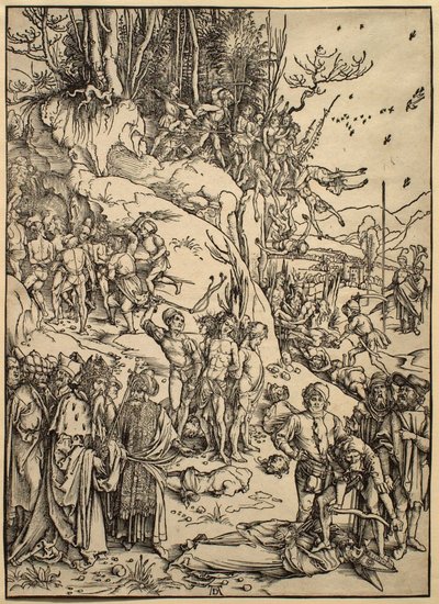The Martyrdom of the Ten Thousand by Albrecht Dürer