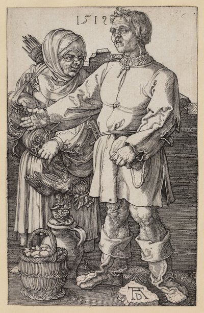 The Peasant Couple at Market by Albrecht Dürer