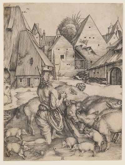 The Prodigal Son by Albrecht Dürer