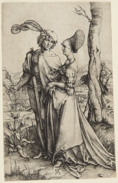 The Promenade by Albrecht Dürer