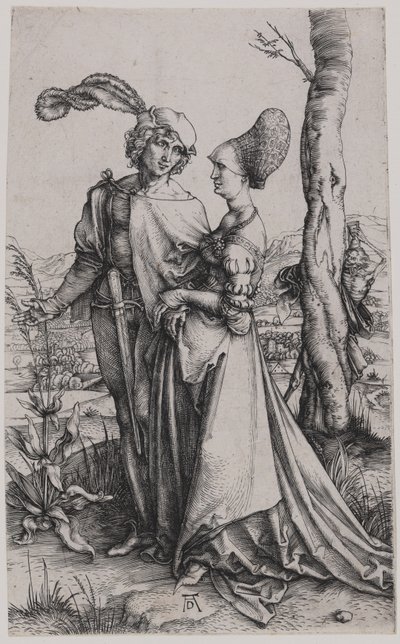The Promenade by Albrecht Dürer