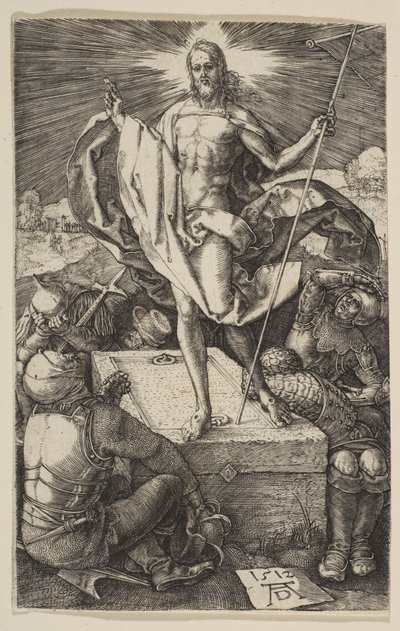 The Resurrection, from "The Passion" by Albrecht Dürer