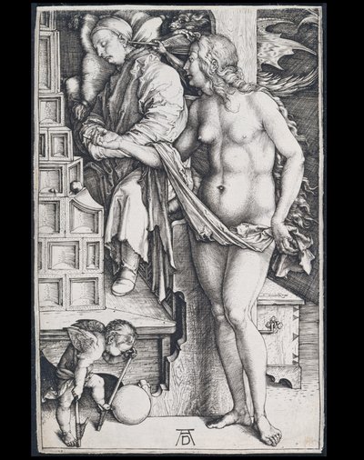 The Temptation of the Idler (The Dream of the Doctor) by Albrecht Dürer