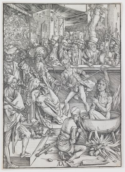 The Torture of Saint John the Evangelist, from the series “The Apocalypse” by Albrecht Dürer