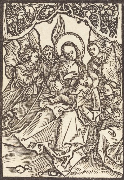 The Virgin Nursing the Christ Child with Four Angels, c. 1500 by Albrecht Dürer