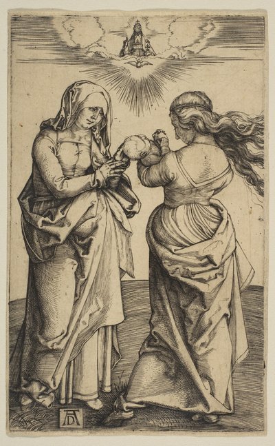 The Virgin and Child with the Infant Christ and Saint Anne, ca. 1500 by Albrecht Dürer