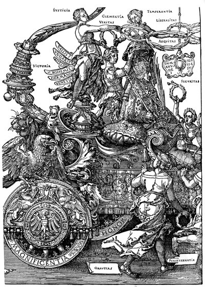 Triumphal Return of Maximilian I, 1512-1522, 1936 by Albrecht Dürer