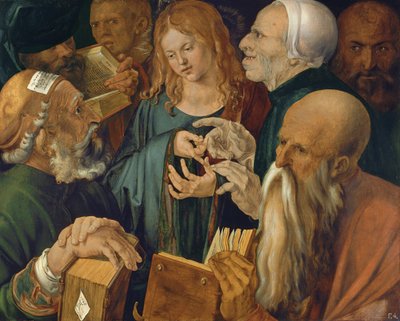Twelve-year-old Jesus among the Scribes by Albrecht Dürer