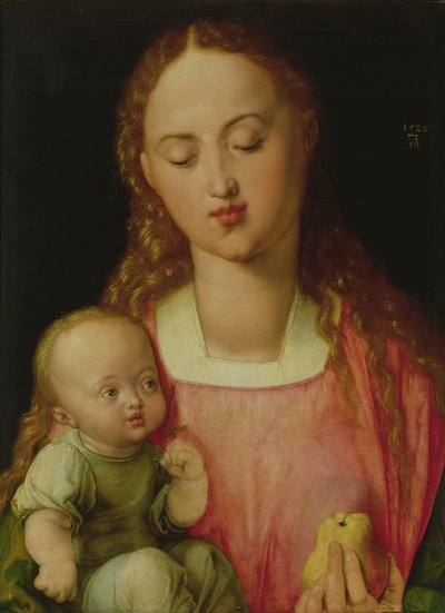 Virgin and Child, also known as Virgin with the Pear by Albrecht Dürer