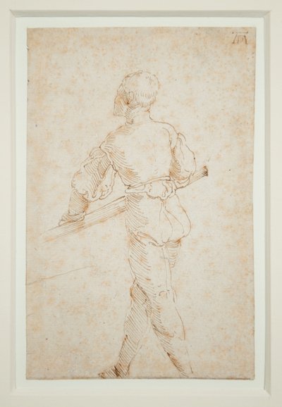 A Man with an Oar by Albrecht Dürer