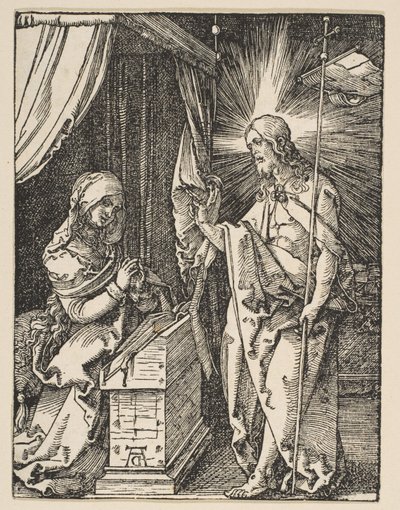 Christ Appearing to His Mother, from the Small Passion, c.1510 by Albrecht Dürer