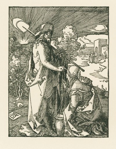 Christ appearing to Mary Magdalen - Noli Me Tangere, c.1510 by Albrecht Dürer or Duerer