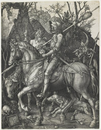Knight, Death, and the Devil by Albrecht Dürer