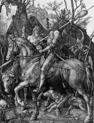Knight, Death and the Devil by Albrecht Dürer