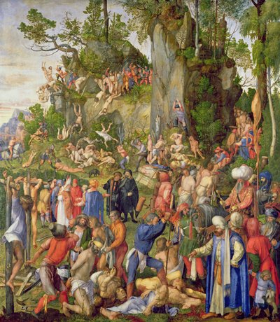 Martyrdom of the Ten Thousand by Albrecht Dürer or Duerer