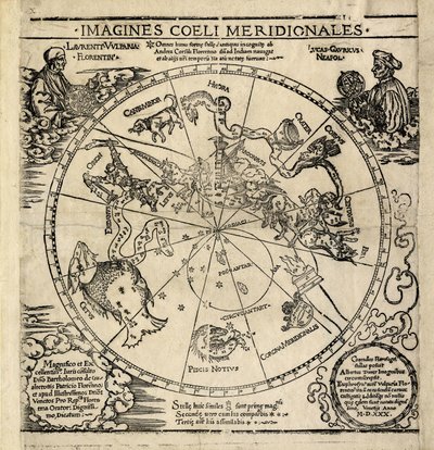 Southern Celestial Hemisphere by Albrecht Dürer or Duerer
