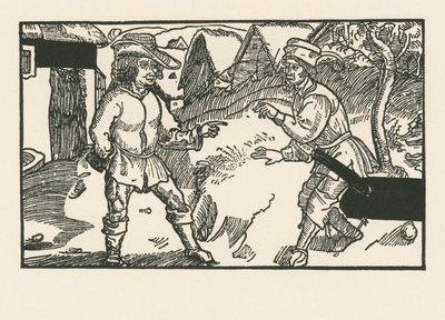 Syrus and Chremes by Albrecht Dürer or Duerer