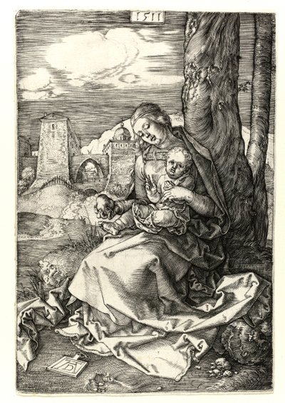 The Madonna with the Pear by Albrecht Dürer
